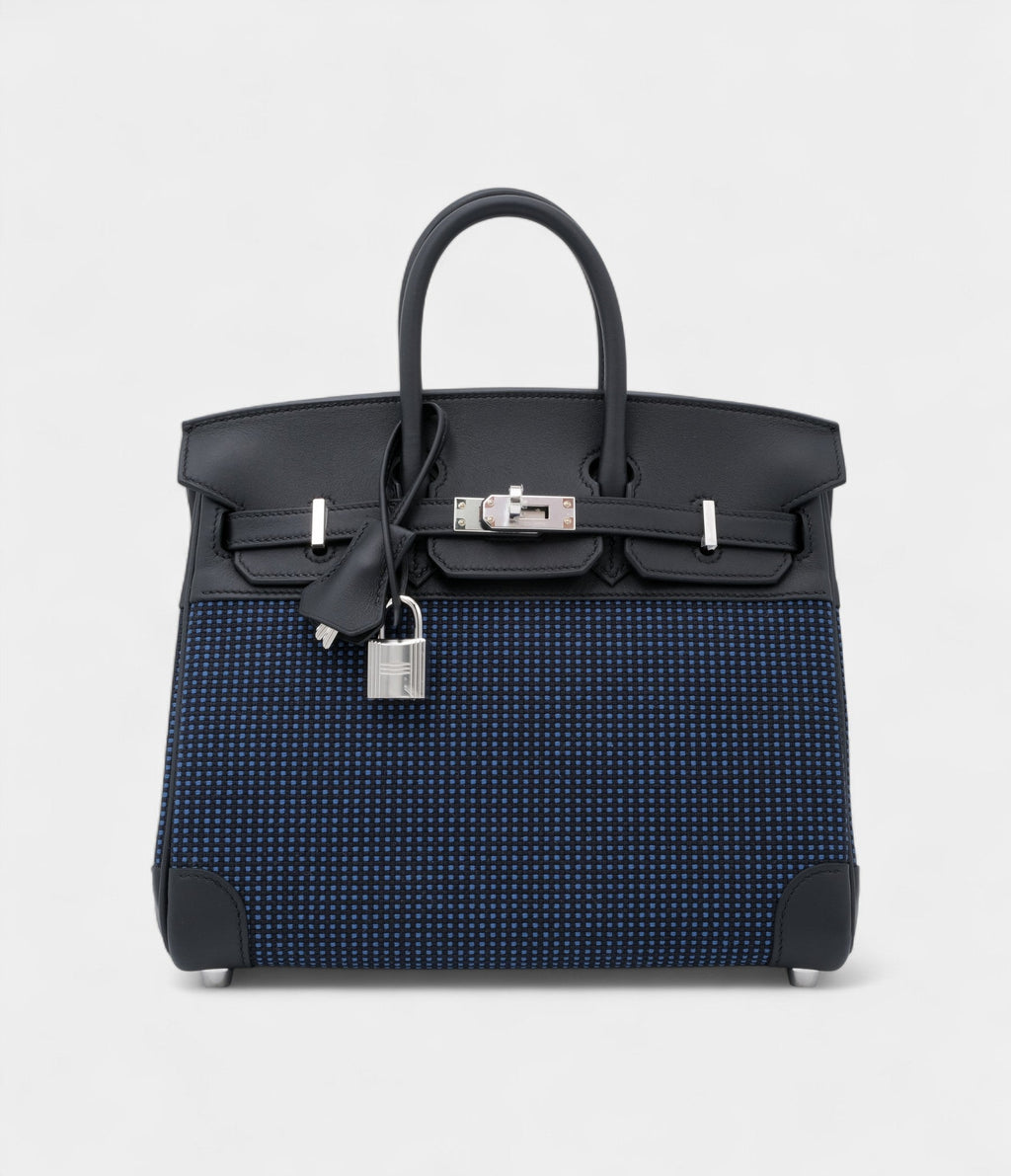 HMBlack Swift and Bleu Egee Bivouac Toile BK 25 Palladium Hardware