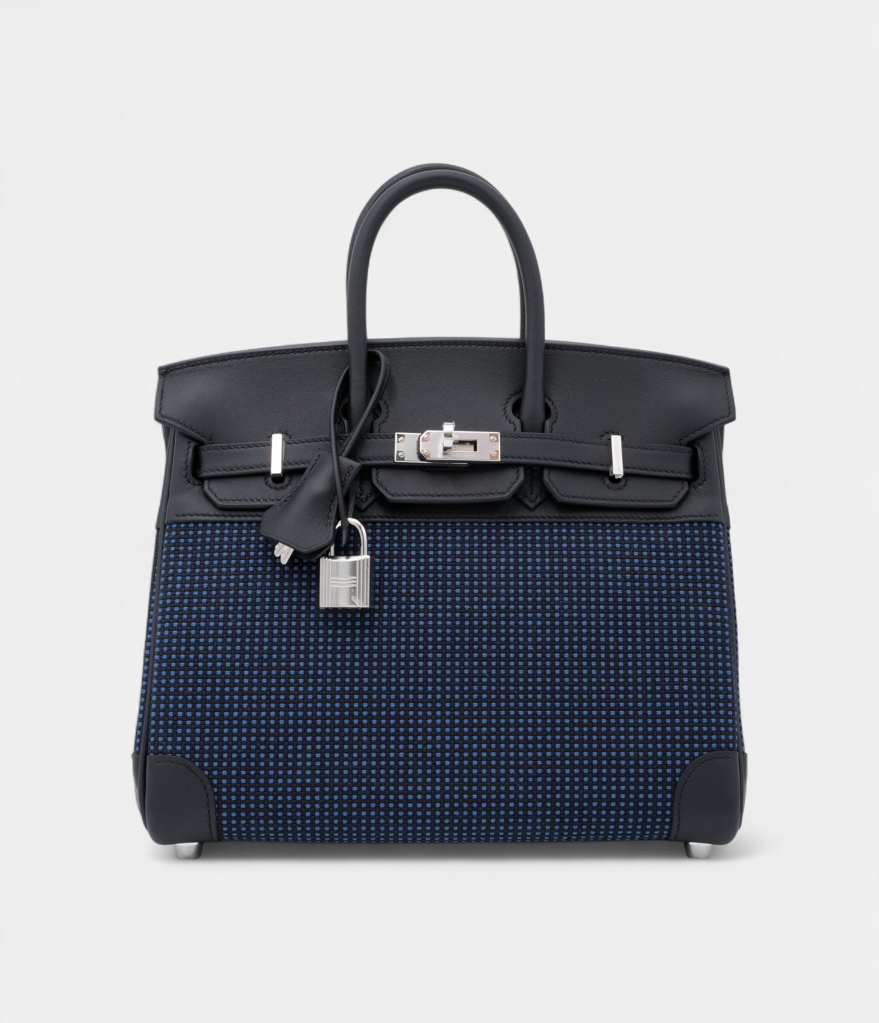 HMBlack Swift and Bleu Egee Bivouac Toile BK 25 Palladium Hardware