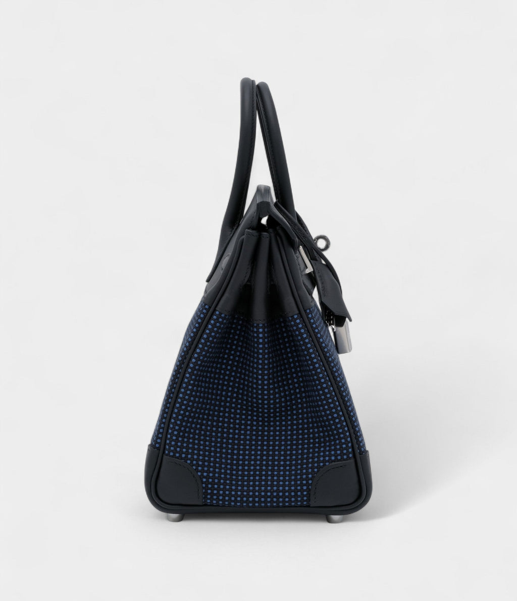 HMBlack Swift and Bleu Egee Bivouac Toile BK 25 Palladium Hardware
