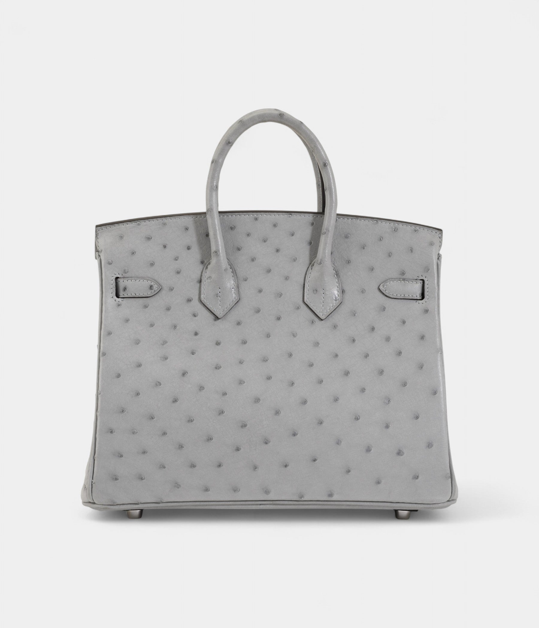HMBleu Glacier Ostrich BK 25 Palladium Hardware