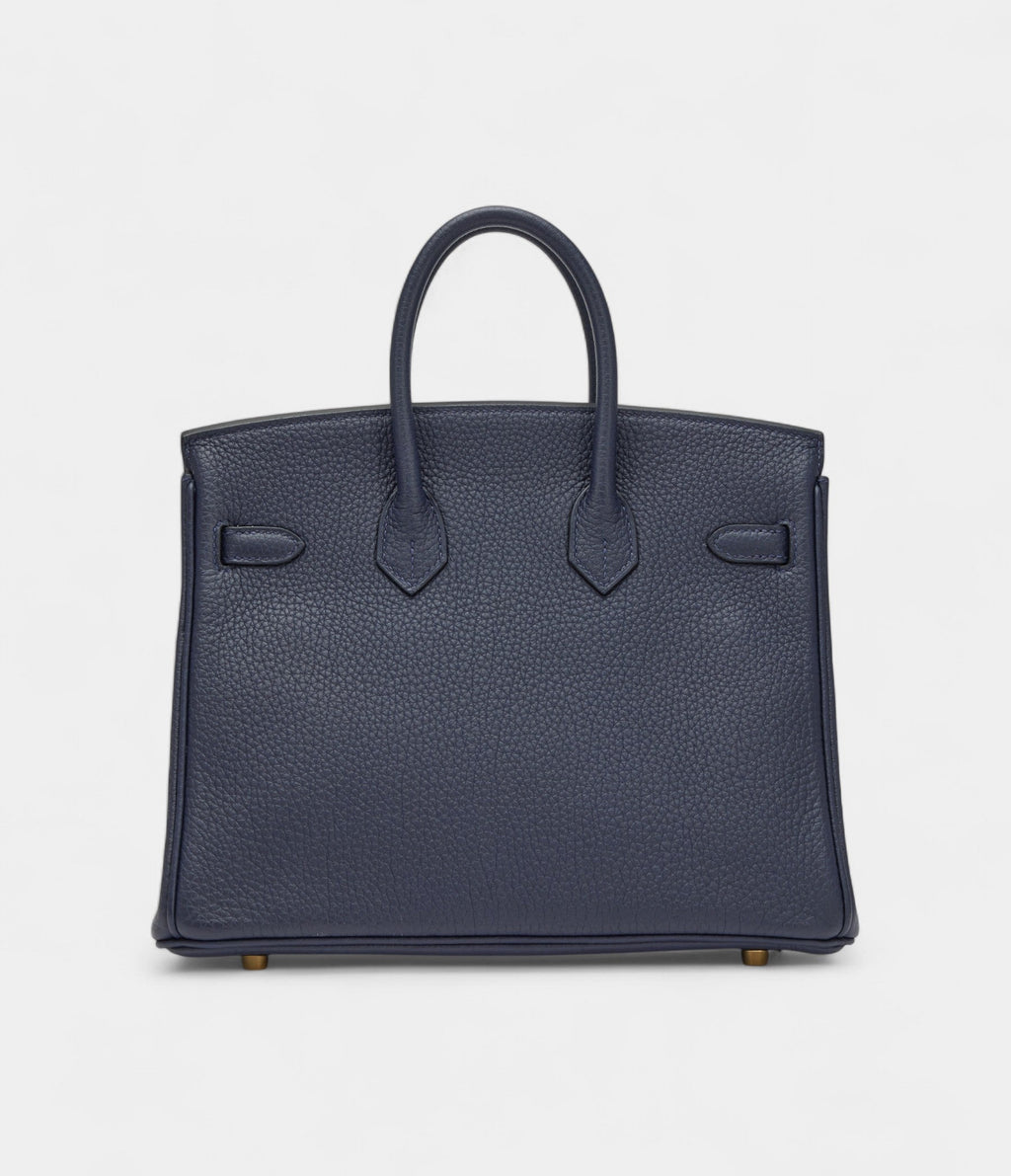 HMBleu Nuit Togo BK 25 Gold Hardware Gold Hardware