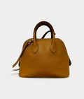 HMBolide 1923 25 Bag in Camel Clemence Leather – Handmade Compact Handbag