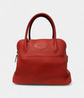 HMBolide 31 Bag in Red Clemence Leather – Handmade Timeless Handbag