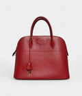 HMBolide 31 Rouge Vif Epsom Leather with Gold Hardware