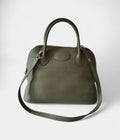 HMBolide Handmade Bag in Olive Green Leather