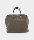 HMBolide Handmade Handbag in Grey Leather