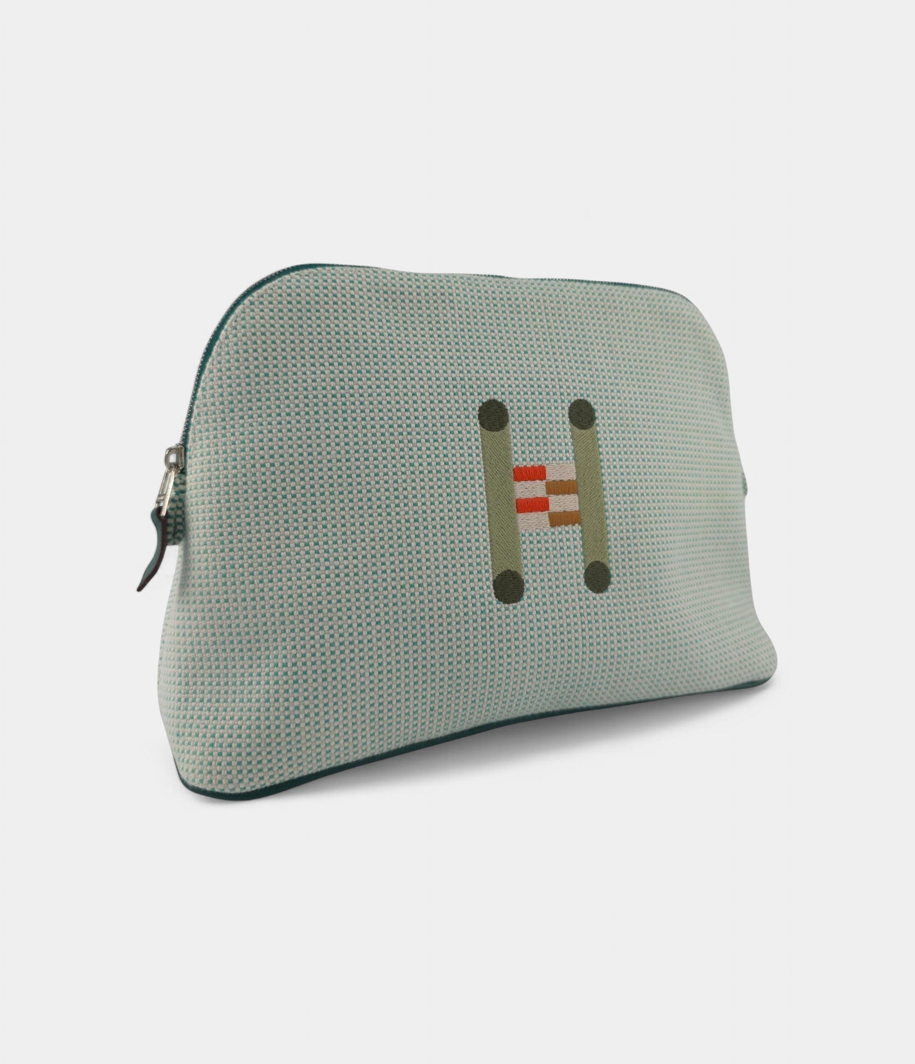 HMBolide Medium Travel Case in Cloud & Mint Cotton
