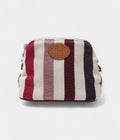 HMBolide Mini Pouch in Multicolor Striped Cotton – Handmade Bag