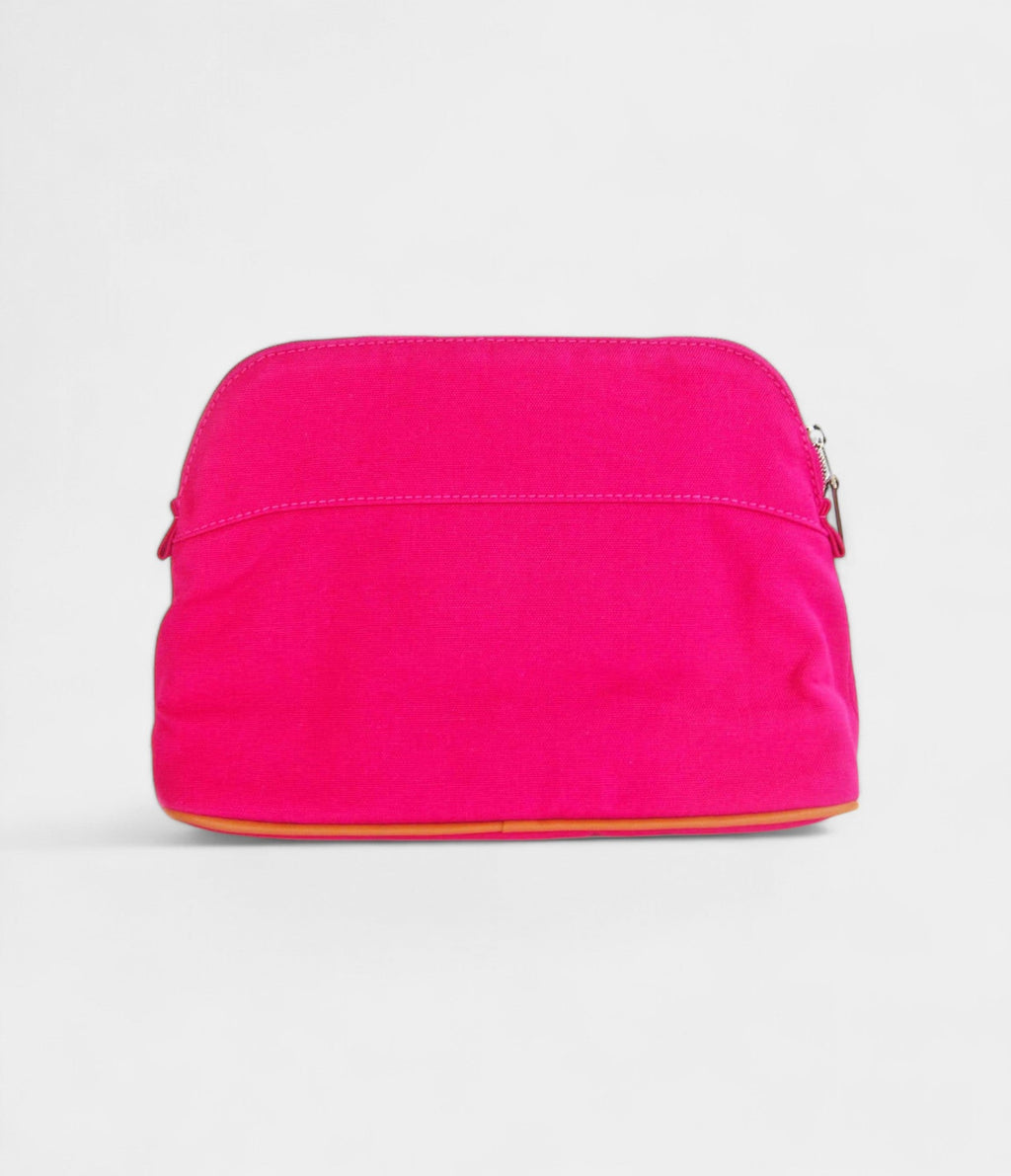 HMBolide Mini Travel Case in Fuchsia Cotton Canvas