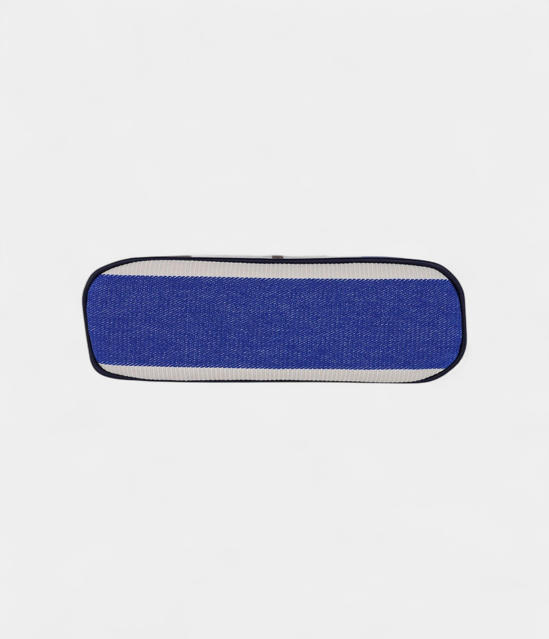 HMBolide Mini Travel Case in Rocabar Stripes Azur and Etoupe