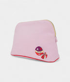 HMBolide Travel Case Pale Pink Embroidered – New Model
