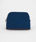 Hermes Bolide Travel Case Prussian Blue Medium New Model
