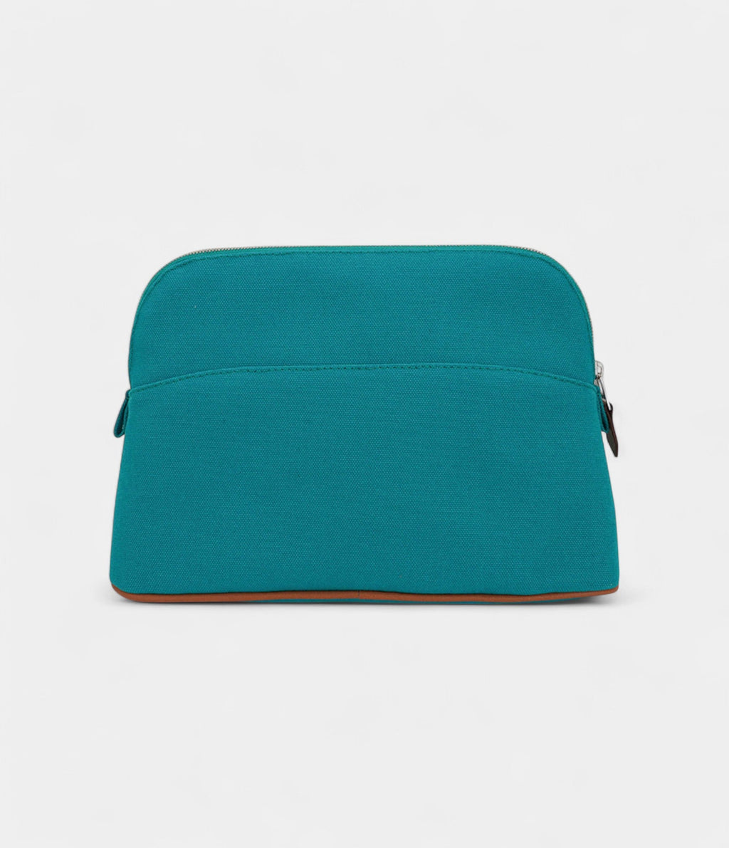 Hermes Bolide Travel Case Verona Green Medium New Model