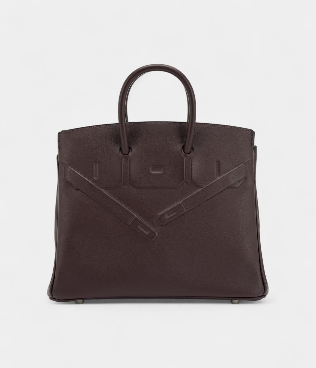 HMBordeaux Evercalf Shadow BK 25 Palladium Hardware