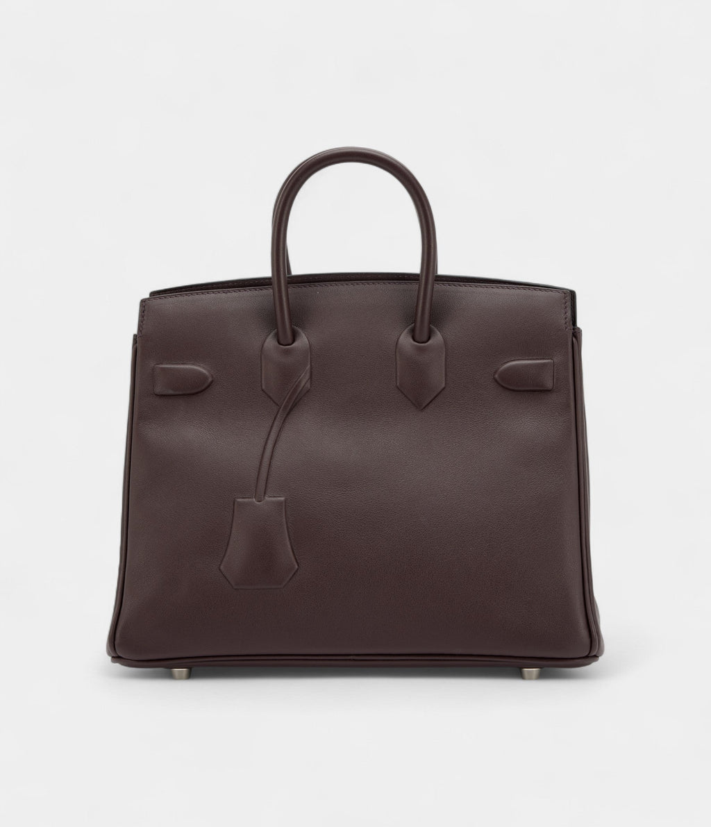 HMBordeaux Evercalf Shadow BK 25 Palladium Hardware