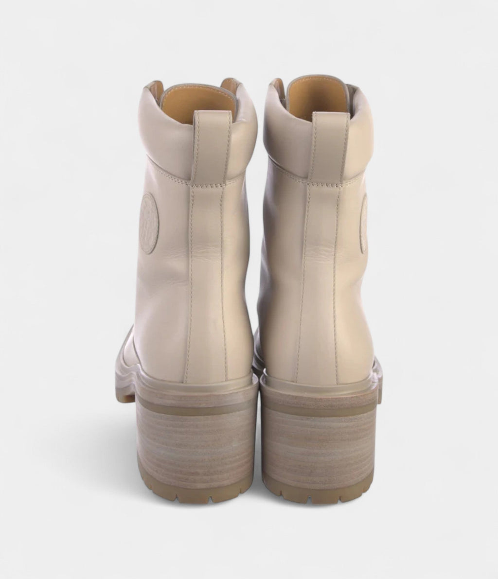 HMBridge Leather Combat Boots A Fusion of Strength and Elegance