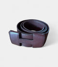 HMBrown Leather Belt Luxurious Feel