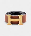 HMBrown Leather Belt