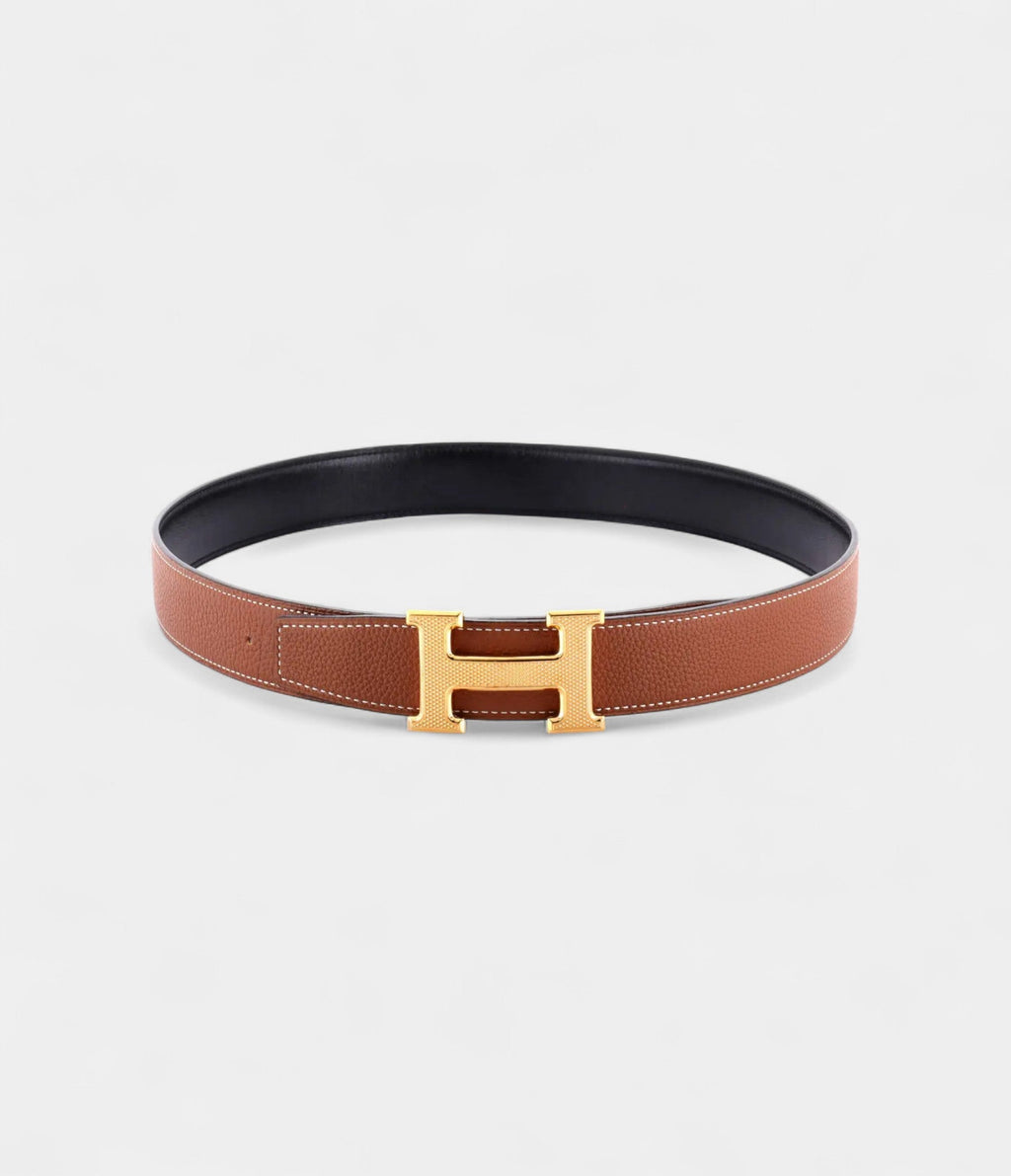 HMBrown Leather Belt
