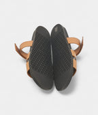Hermes Brown Leather Chypre Flat Sandals 45 EU