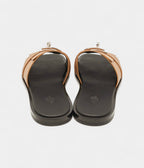 HMBrown Leather Gabriel Sandals 43 EU