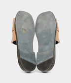 HMBrown Leather Gabriel Sandals 43 EU