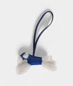 HMBudy Charm Bleu France Bleu Saphir Milo Lambskin Merino Sheepskin