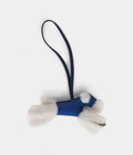 HMBudy Charm Bleu France Bleu Saphir Milo Lambskin Merino Sheepskin