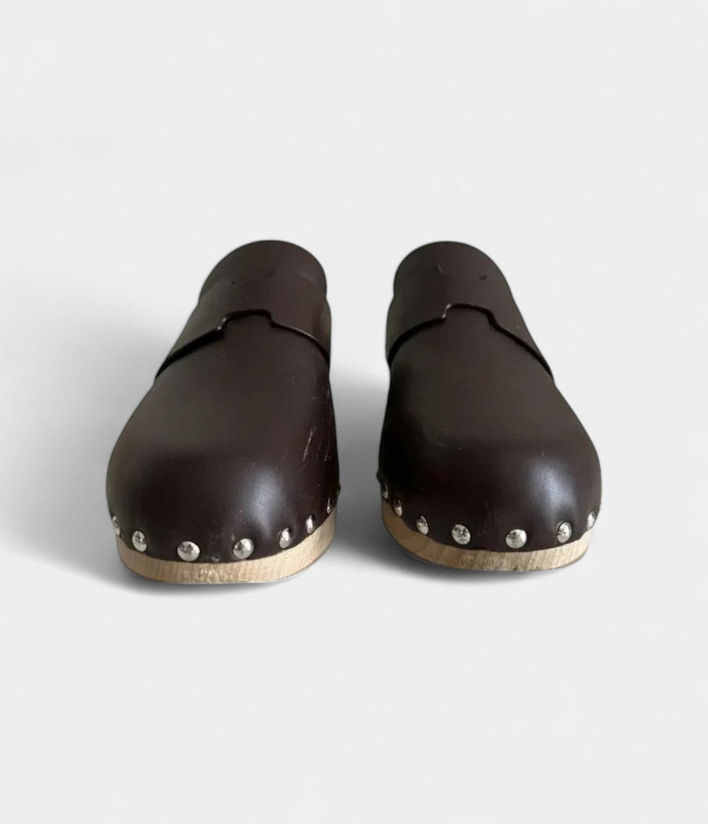 HMCalya Leather Mules & Clogs Timeless Craftsmanship with Effortless Elegance