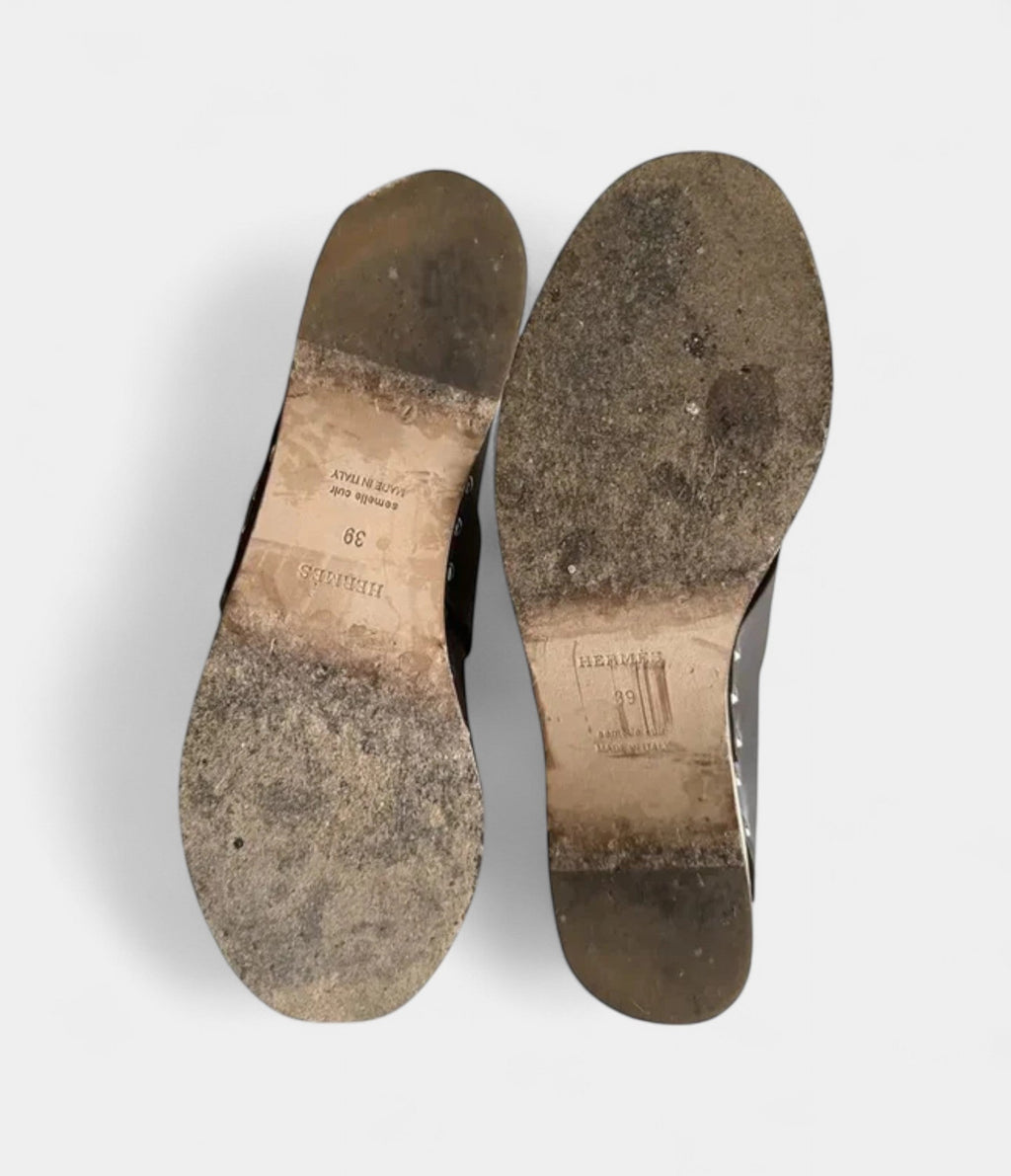 HMCalya Leather Mules & Clogs Timeless Craftsmanship with Effortless Elegance