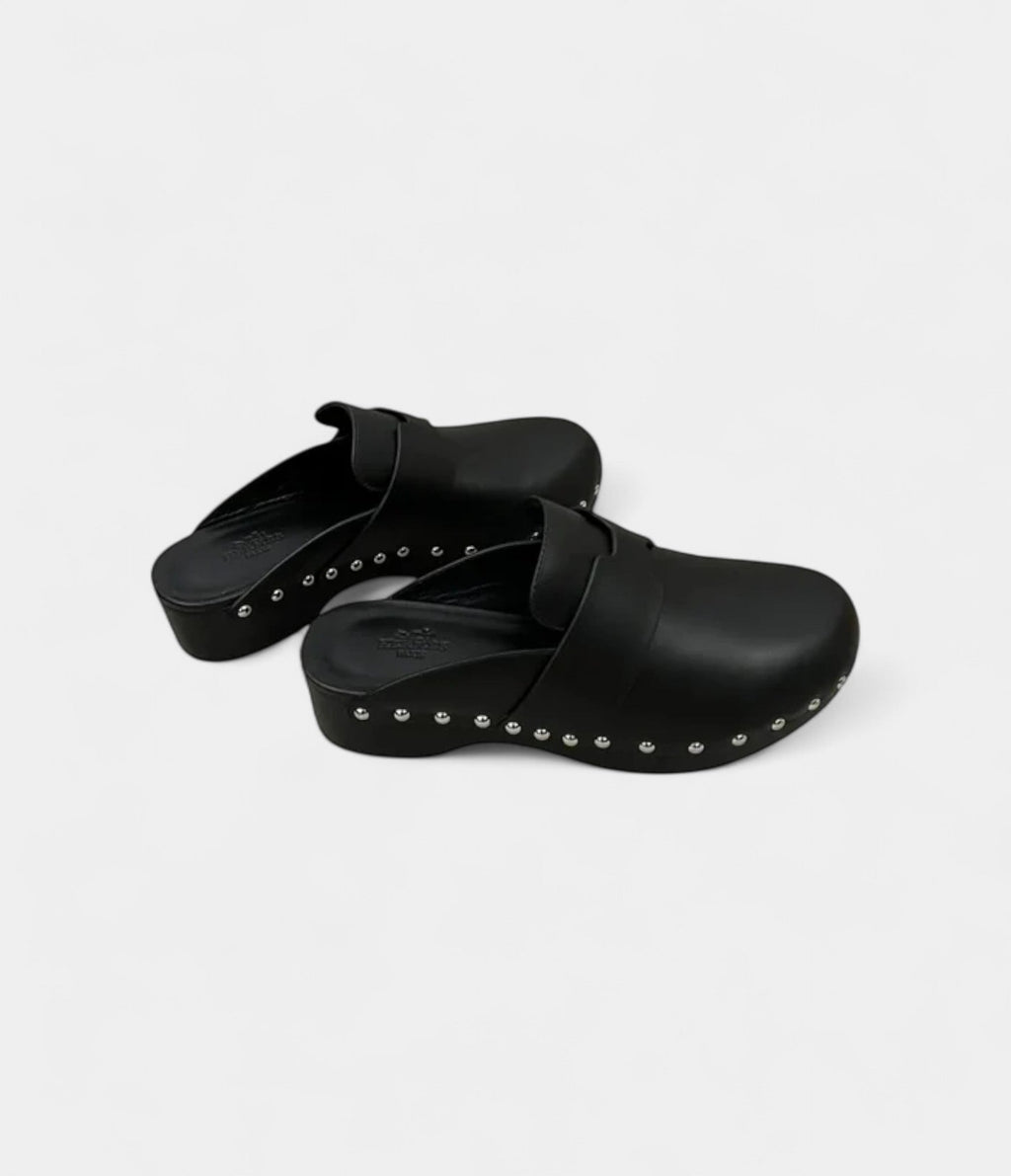 HMCalya Leather Mules & Clogs Timeless Elegance in Every Step
