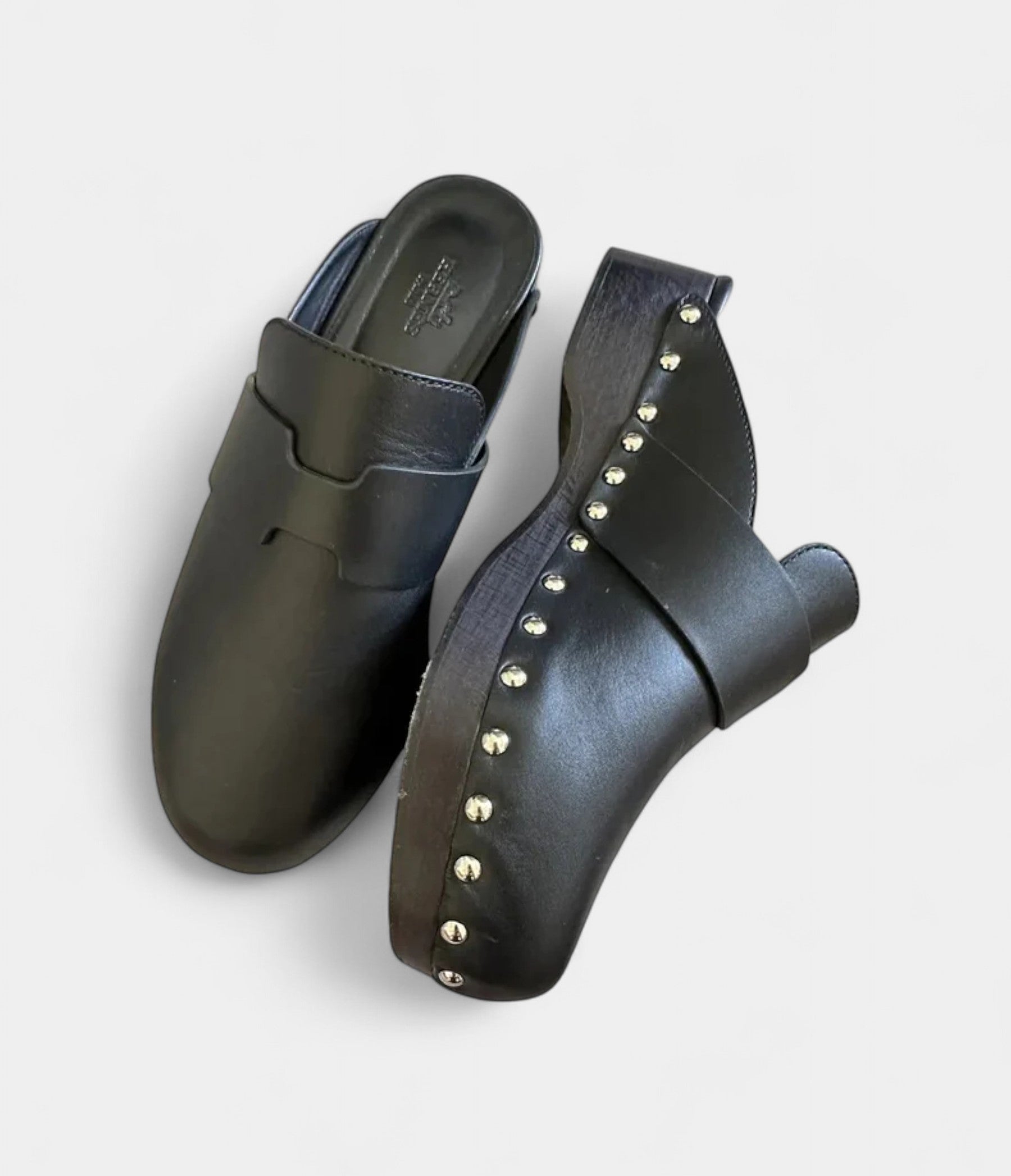 HMCalya Leather Mules & Clogs Where Sculptural Design Meets Effortless Luxury