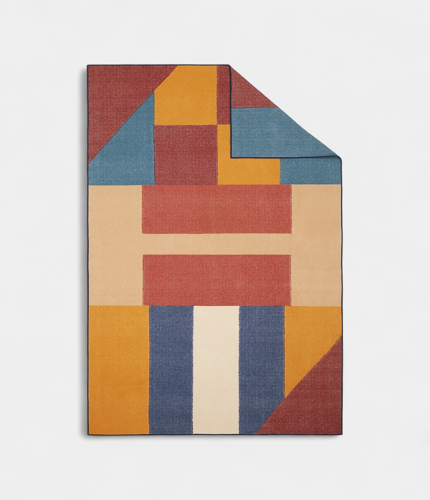 HMCasaqu’Echiquier Wool & Cashmere Blanket