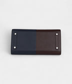 HMCasaque BK Sellier 30 Rouge Sellier and Bleu Indigo Epsom Palladium Hardware