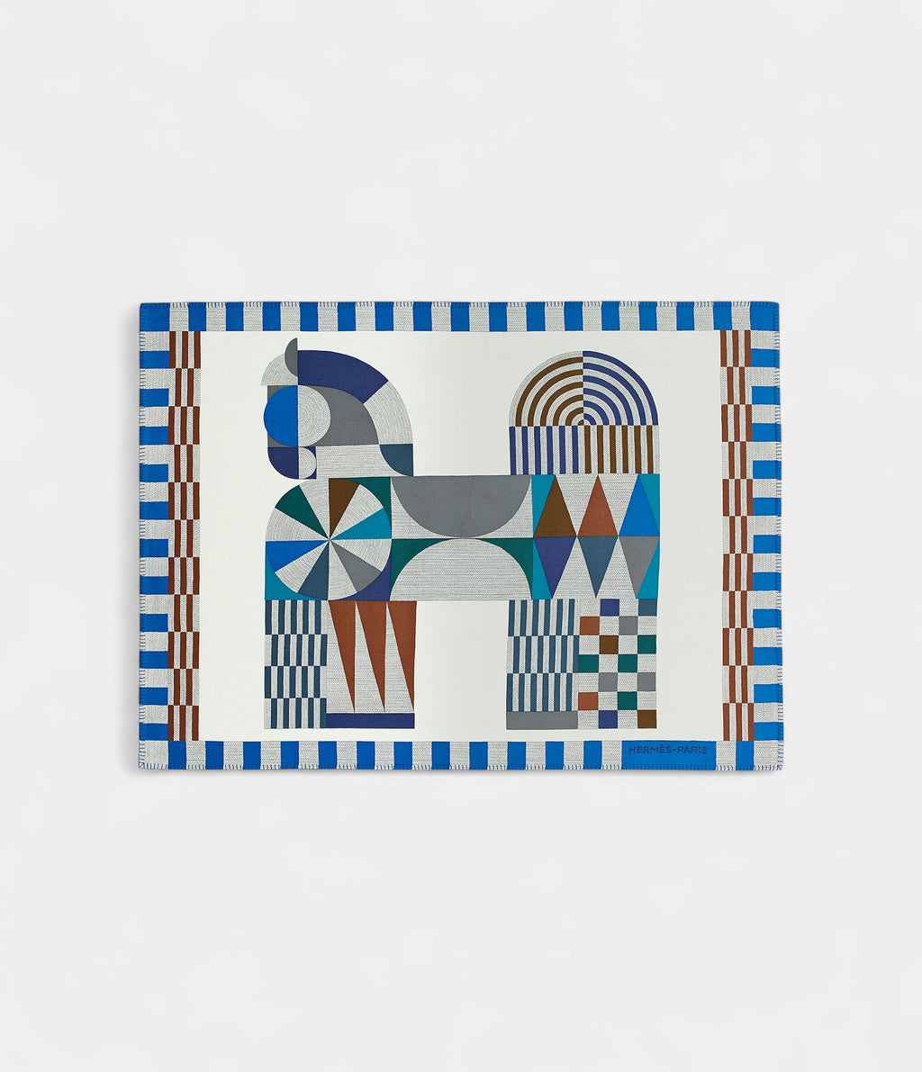 HMCheval Natté Wool & Cashmere Blanket