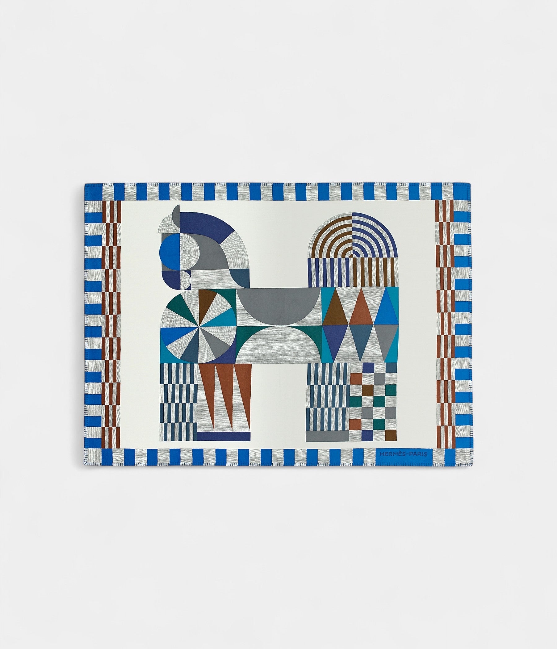 HMCheval Natté Wool & Cashmere Blanket