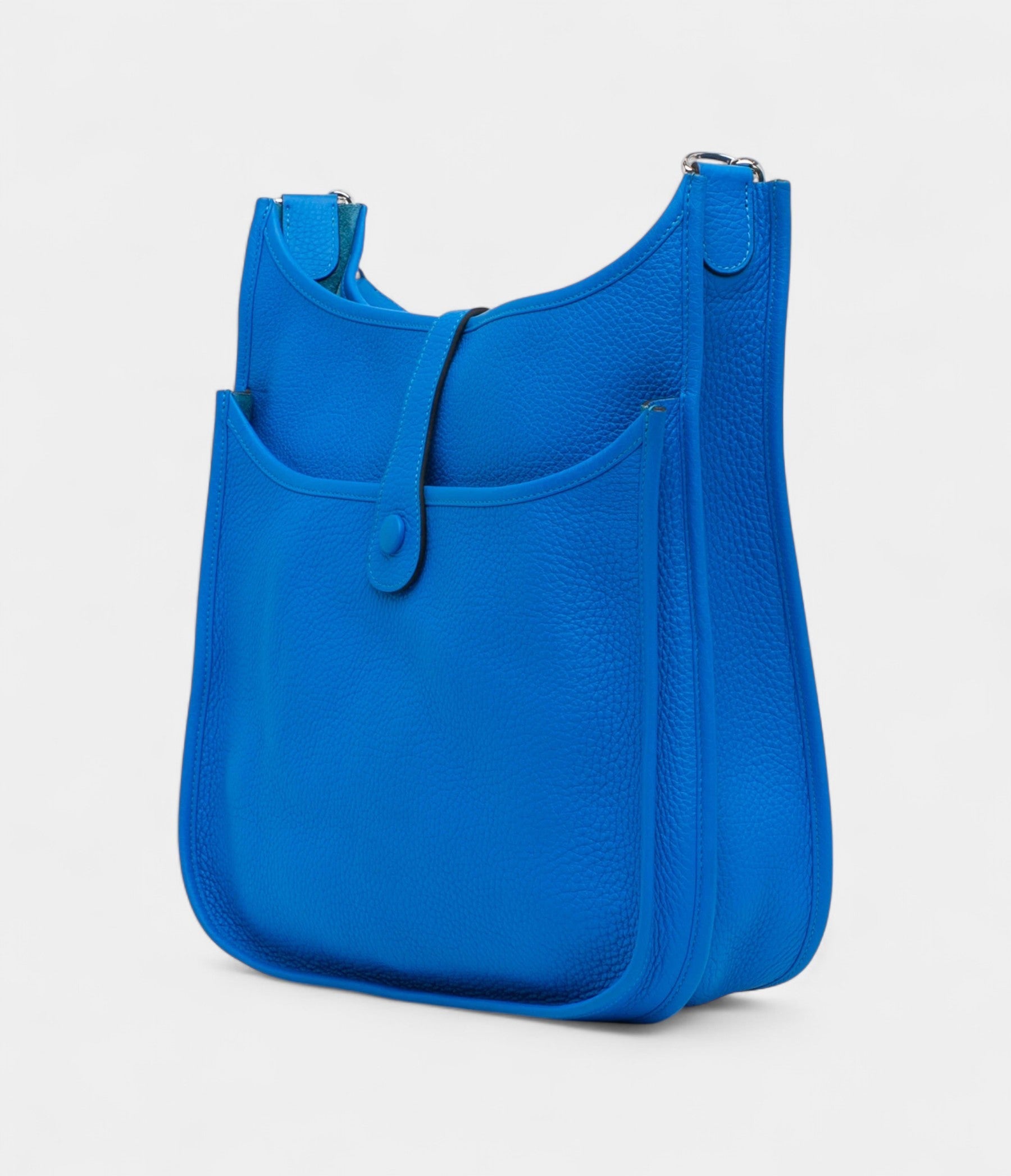 HMClemence Evelyne III 29 Blue Calf Leather Crossbody Bag