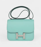 HMConstance 18 Aqua Chevre Palladium Hardware