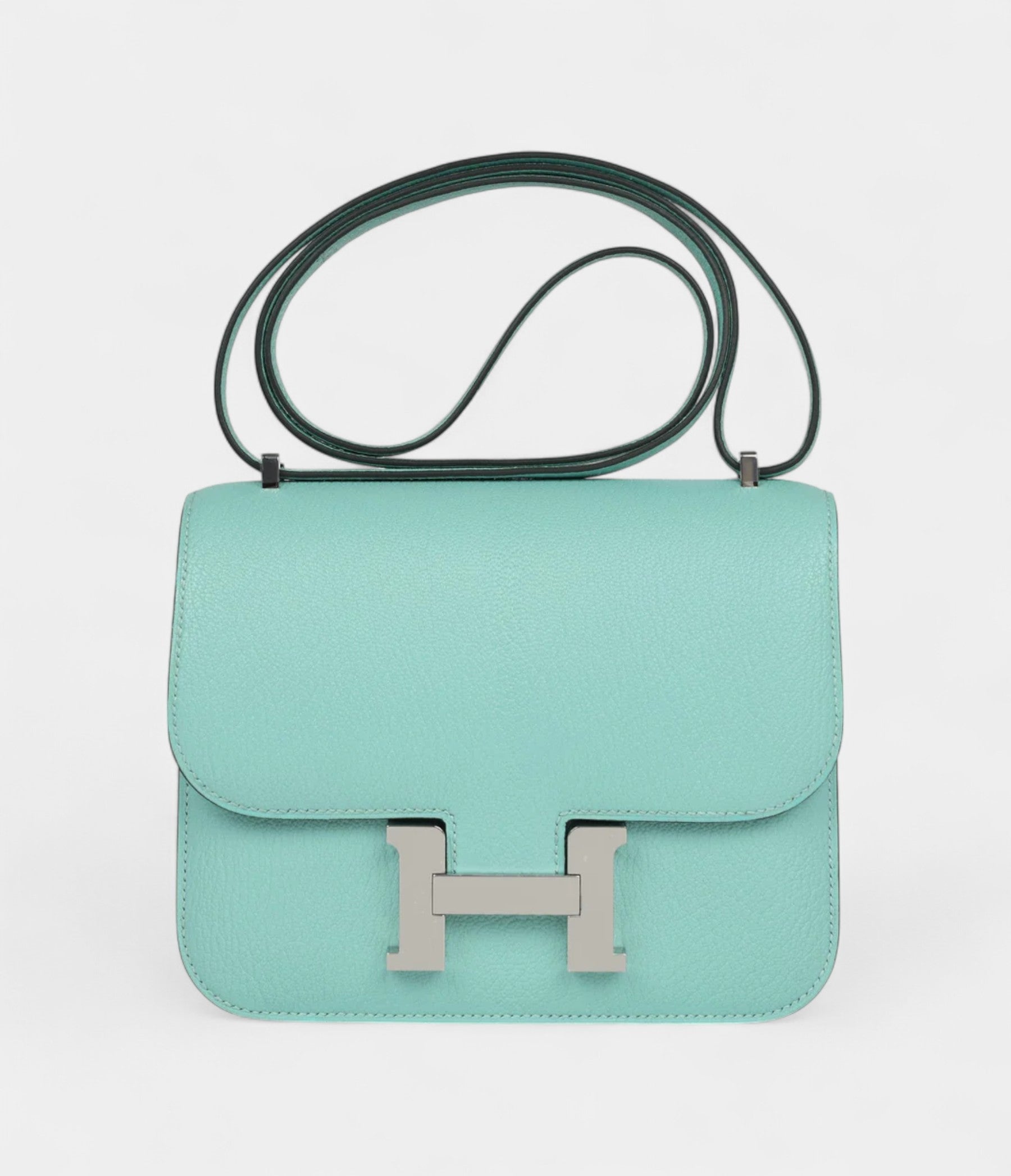 HMConstance 18 Aqua Chevre Palladium Hardware