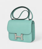 HMConstance 18 Aqua Chevre Palladium Hardware