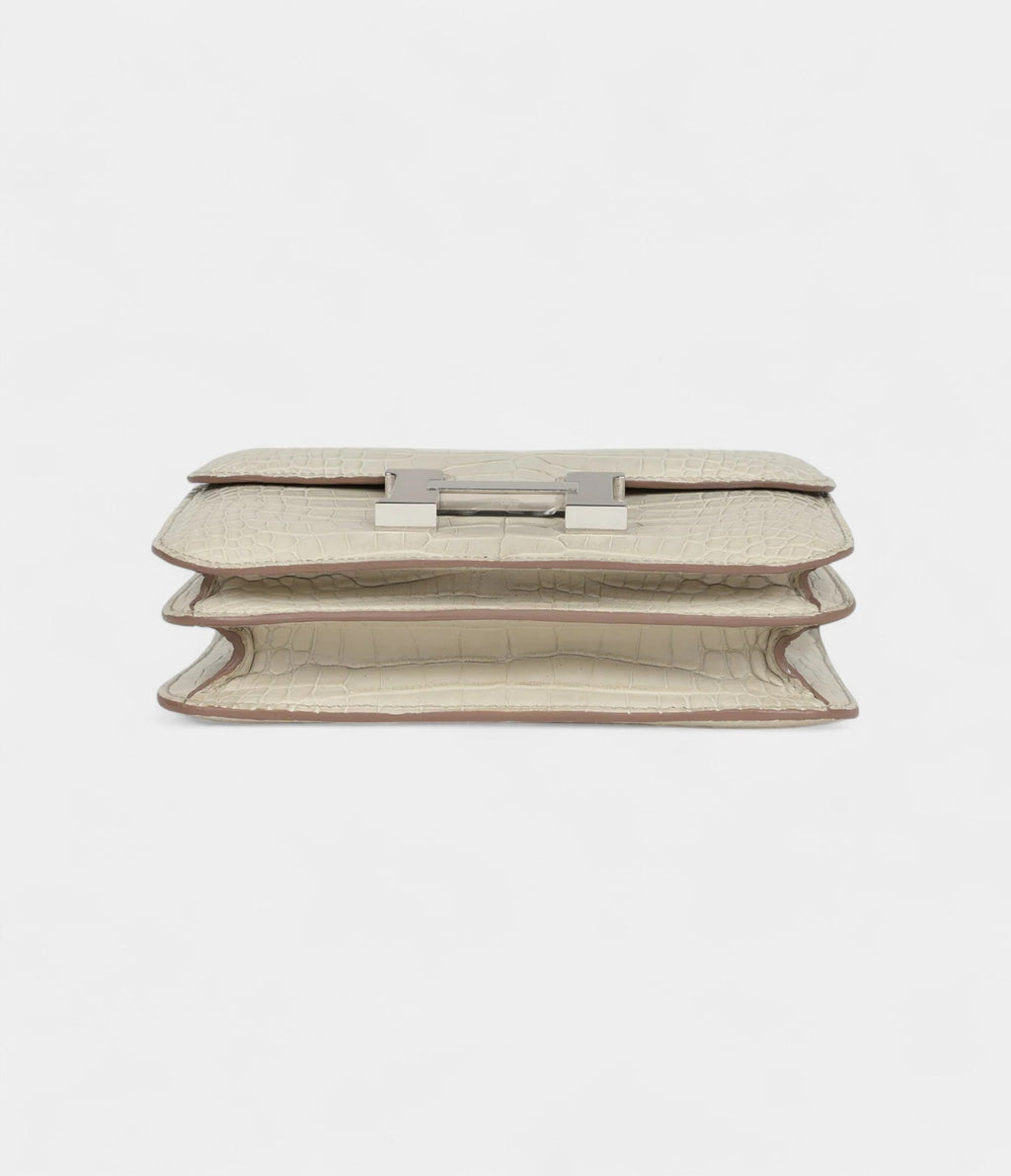 HMConstance 18 Beton Matte Alligator Palladium Hardware