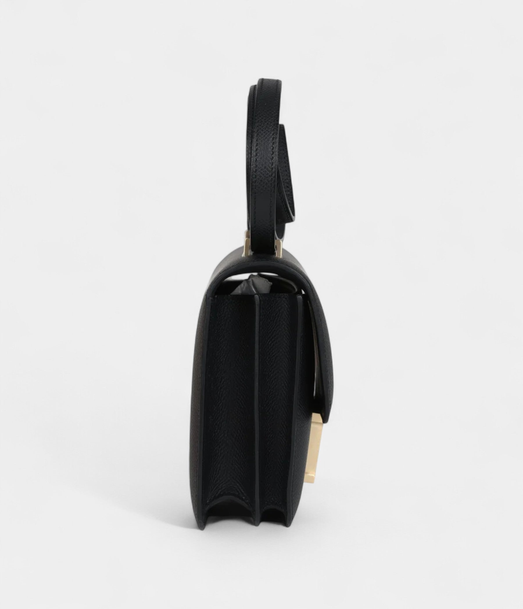 HMConstance 18 Black Epsom Brushed Gold Hardware