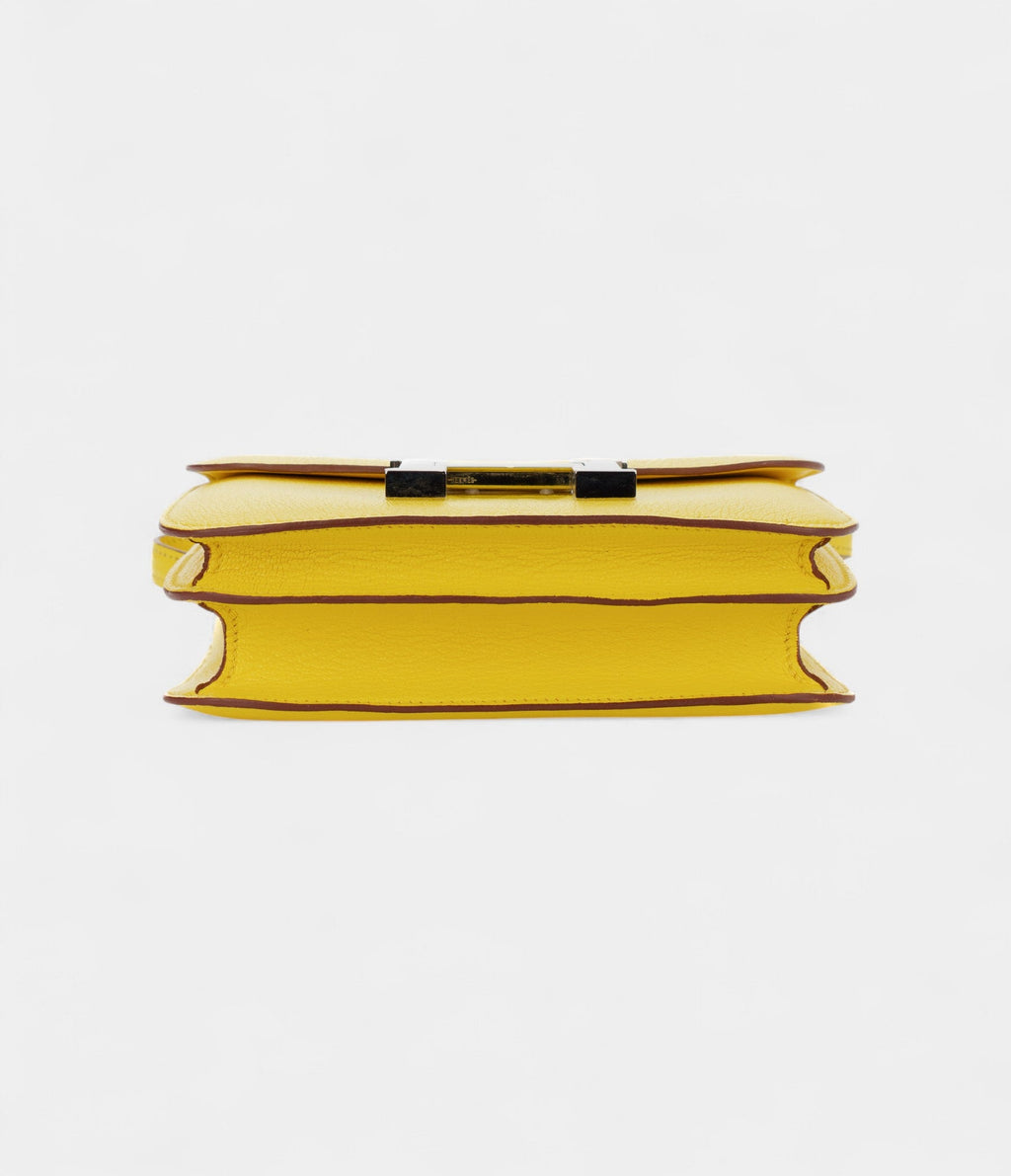 HMConstance 18 Chevre Mysore Jaune Citron Palladium Hardware
