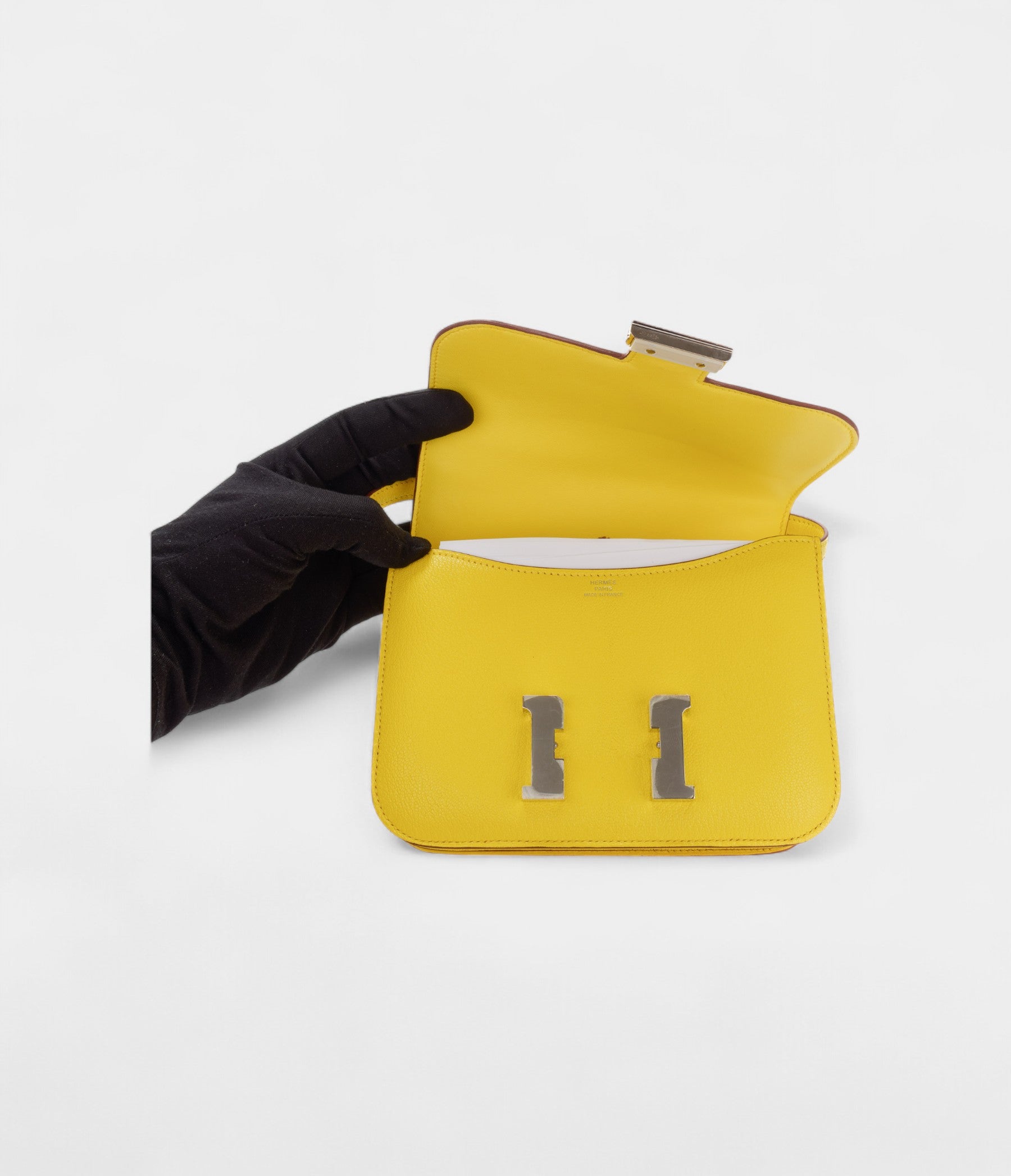 HMConstance 18 Chevre Mysore Jaune Citron Palladium Hardware