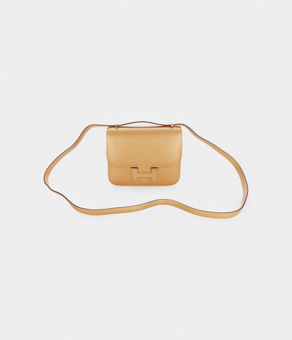 HMConstance 18 Dore Chevre Chamkilight Gold Hardware