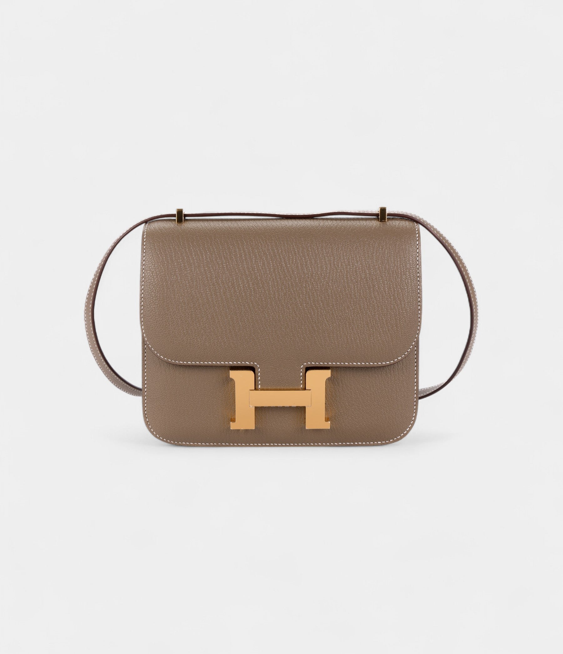 HMConstance 18 Etoupe Chevre Gold Hardware