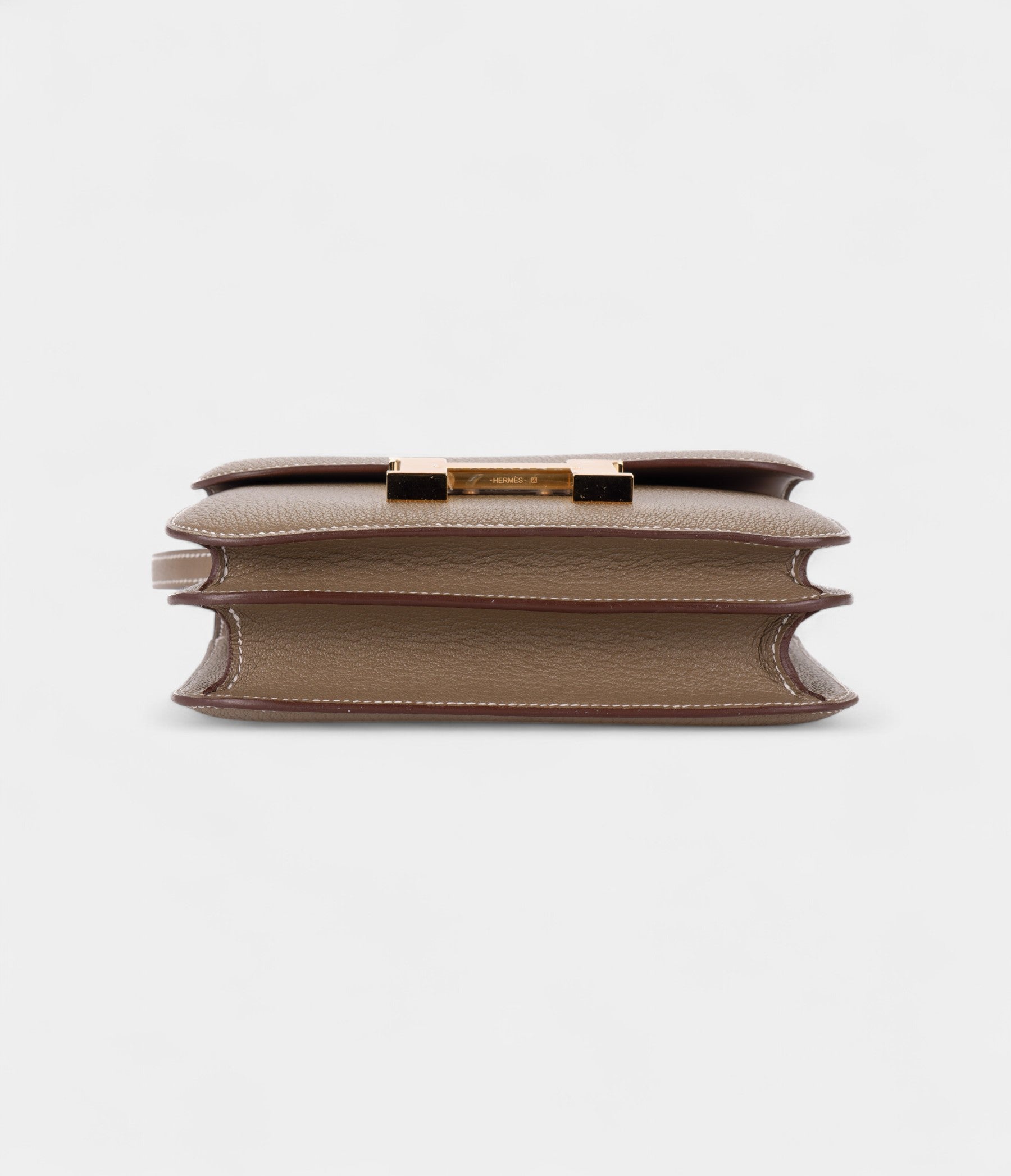 HMConstance 18 Etoupe Chevre Gold Hardware