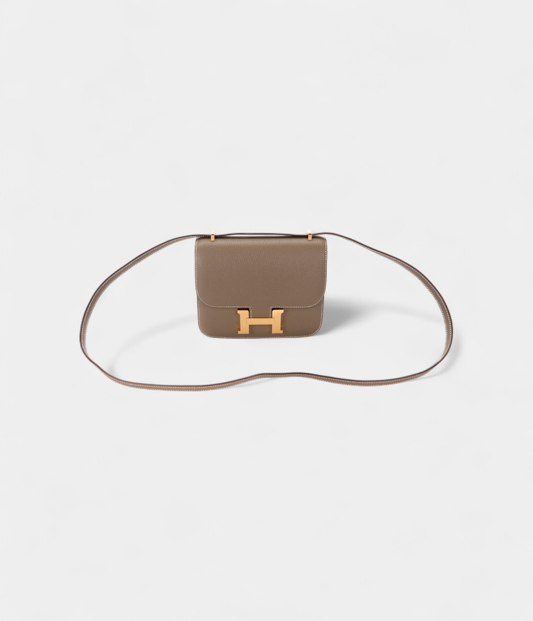 HMConstance 18 Etoupe Chevre Gold Hardware