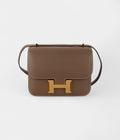 HMConstance 18 Etoupe Chevre Mysore Gold Hardware