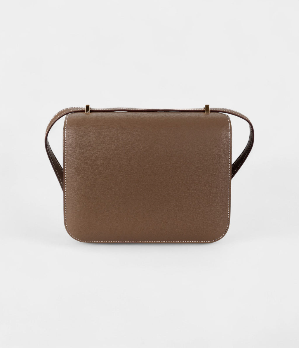 HMConstance 18 Etoupe Chevre Mysore Gold Hardware
